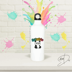 Aluminium-Flasche "Heidewitzka"-Panda