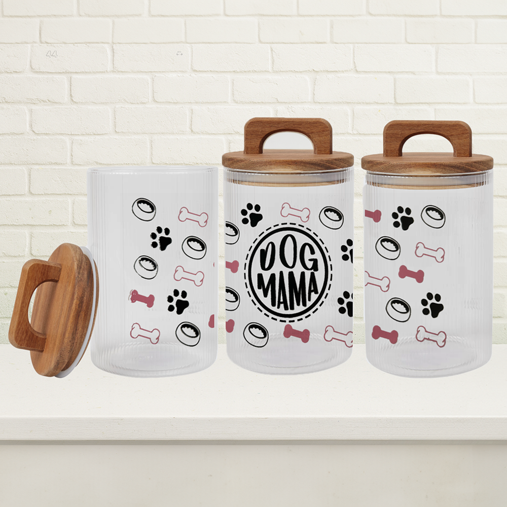 Leckerli-Glas Dog-Mama (mit Gravur)