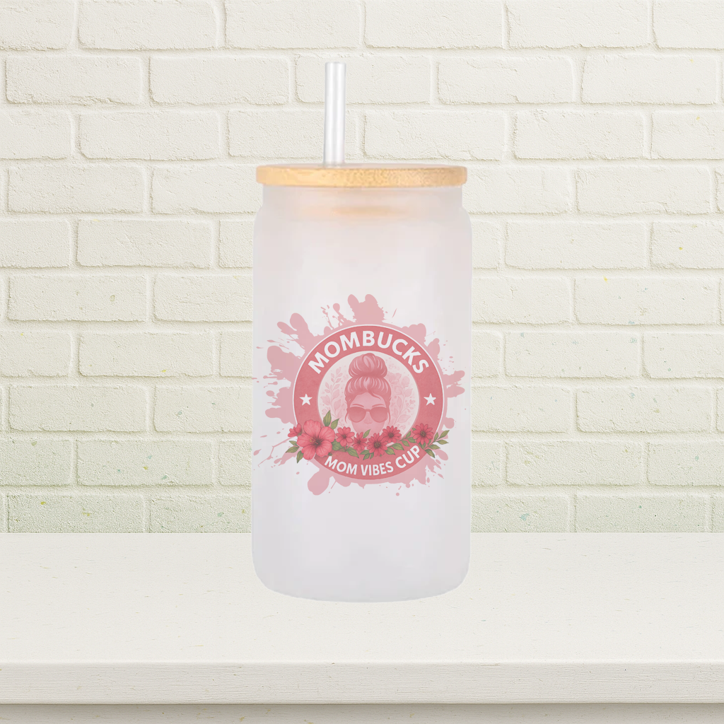 Trinkglas MomBucks-Design MomLifeClub