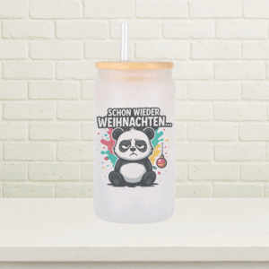 Trinkglas "Schon wieder Weihnachten"