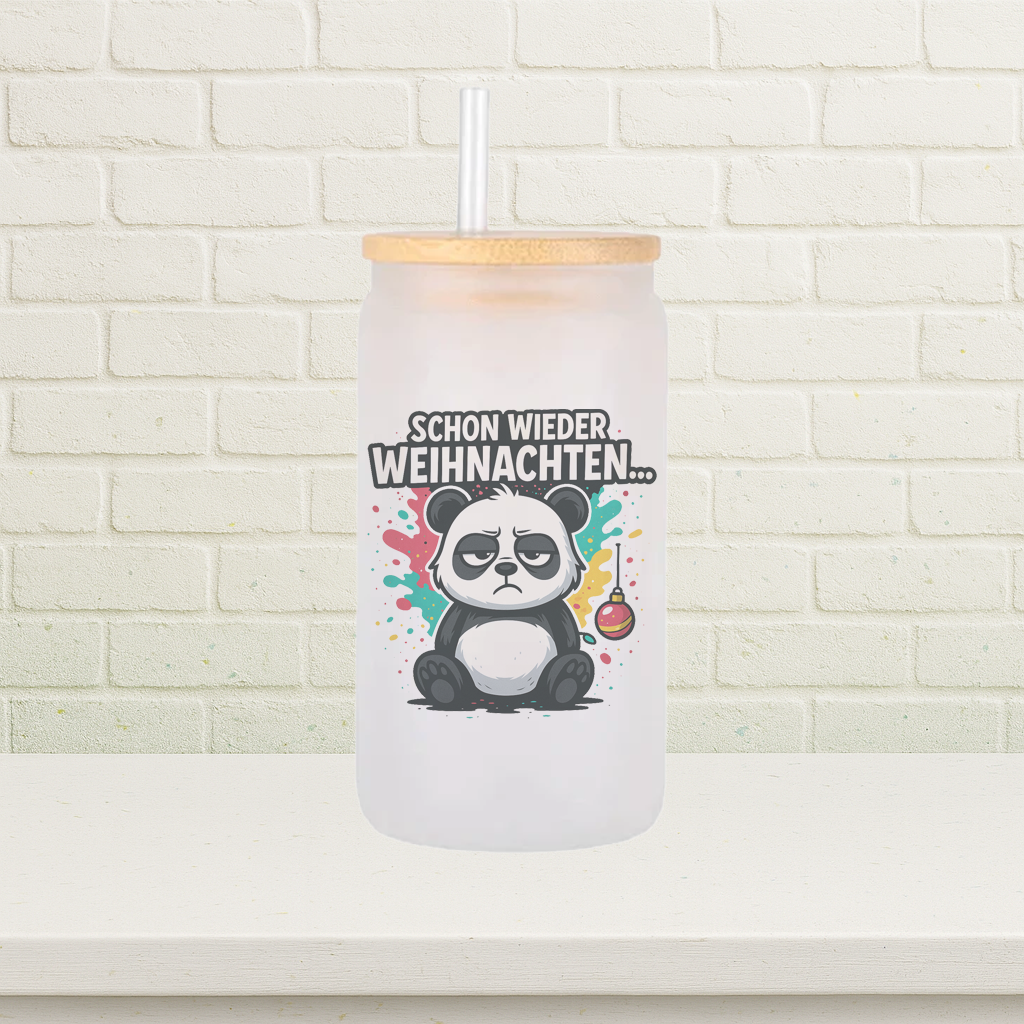 Trinkglas "Schon wieder Weihnachten"