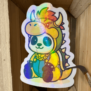 Sticker Dino-Panda (groß)
