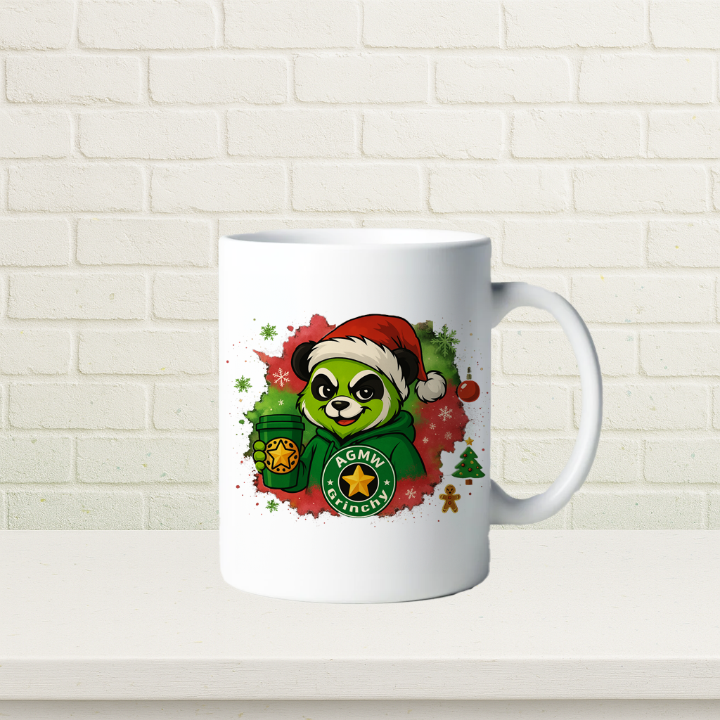 Tasse frecher Grinchy-Panda